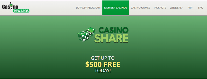 Casino Share Online Casino Review: $500 Free on 1st Three Deposits