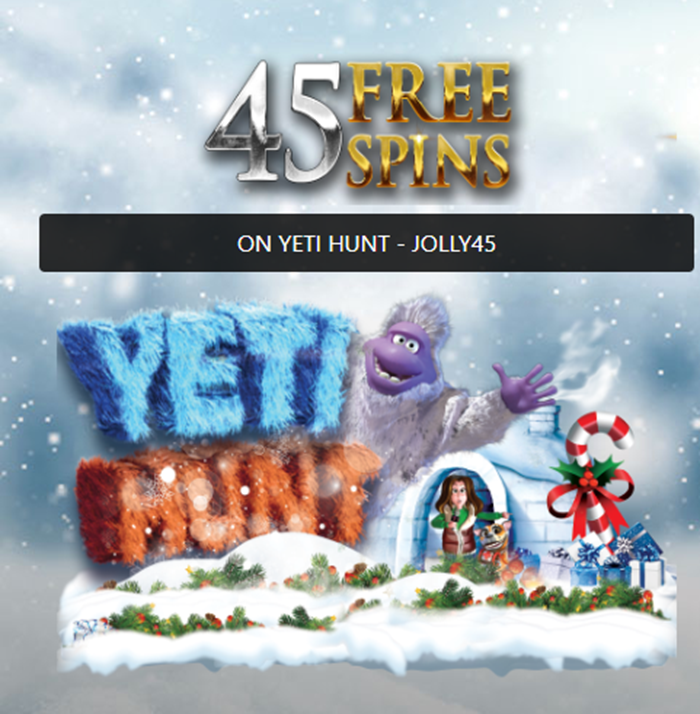 Black Lotus Casino 40 Free Spins on Yeti Hunt Slot - No Deposit Bonus