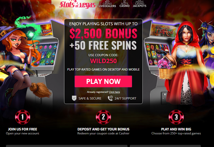 Slots of Vegas: Can $2,500 + 50 Free Spins Turn the Tables in Your Favor?