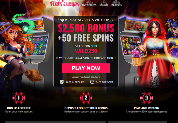 Slots of Vegas $2,500 Free