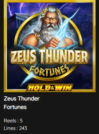 Zeus Thunder Fortunes