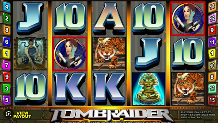 Lara Croft Tomb Raider Slot Game