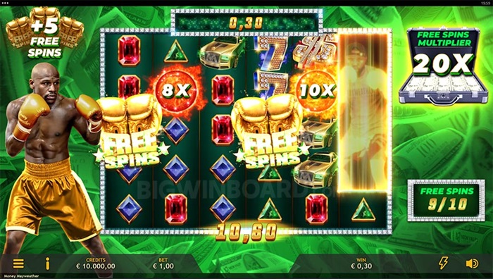 Money Mayweather Slot Features