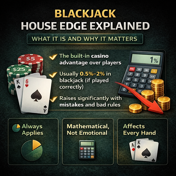Blackjack House Edge Explained
