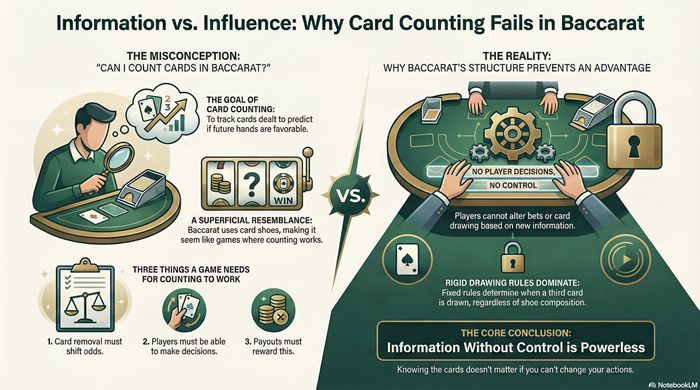 Can Card Counting Work in Baccarat