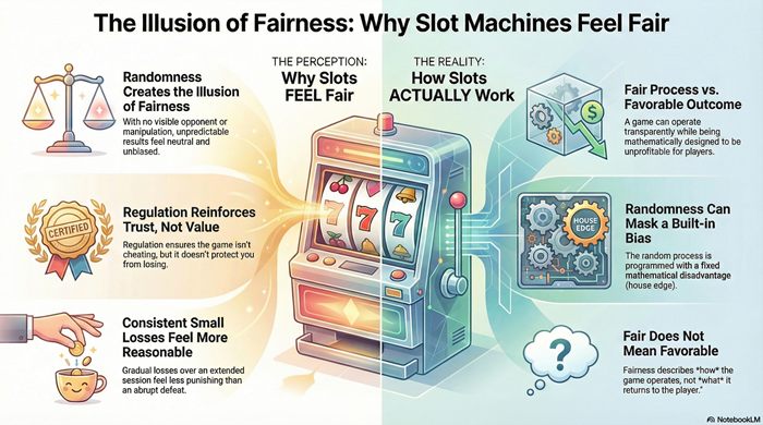 Why Slot Machines Feel Fair Even When They Aren’t