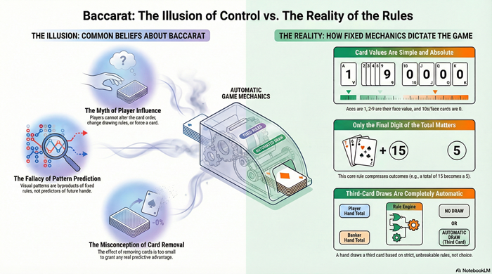 Baccarat House Edge Explained Without Strategy or Systems