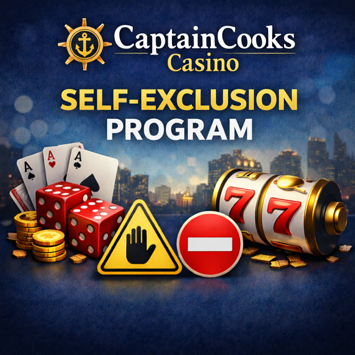 Captain Cooks Casino Self-Exclusion Program Explained