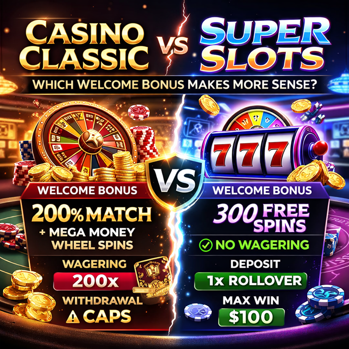 Casino Classic vs Super Slots