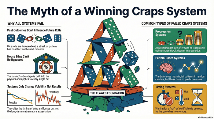 Common Craps Systems Explained