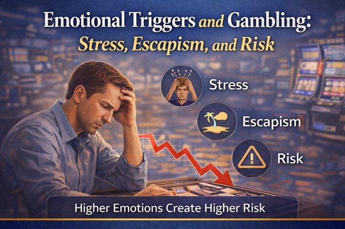 Emotional Triggers and Gambling Stress, Escapism, and Risk
