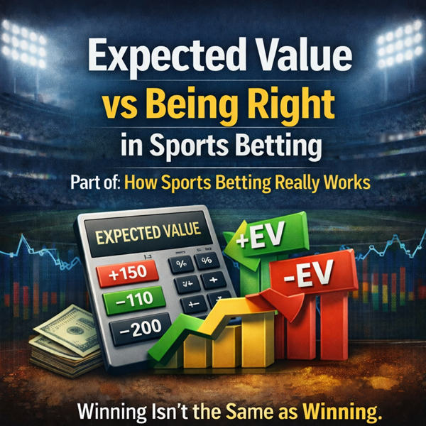 Expected Value vs Being Right in Sports Betting