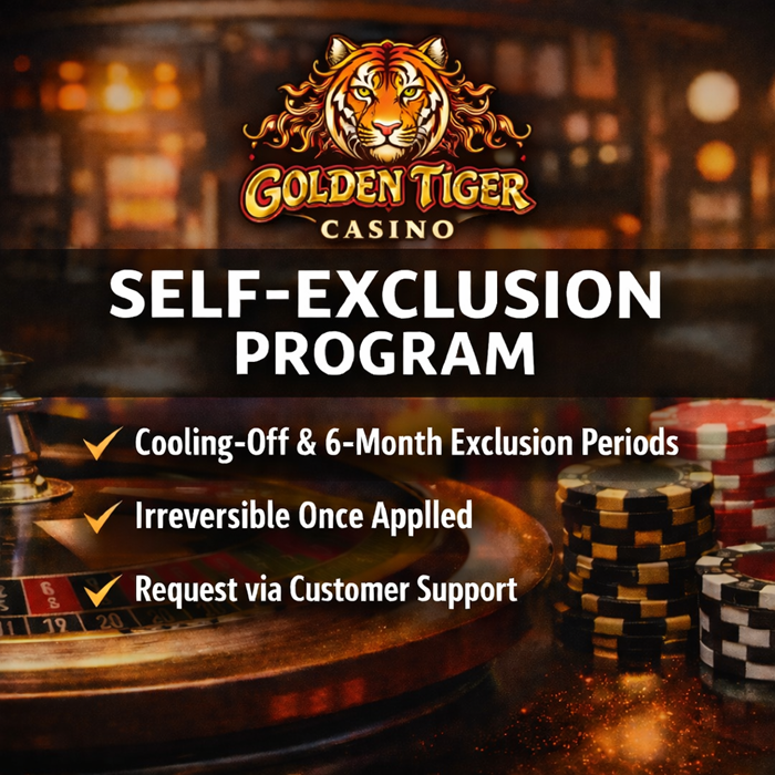 Golden Tiger Casino Self-Exclusion Program Explained