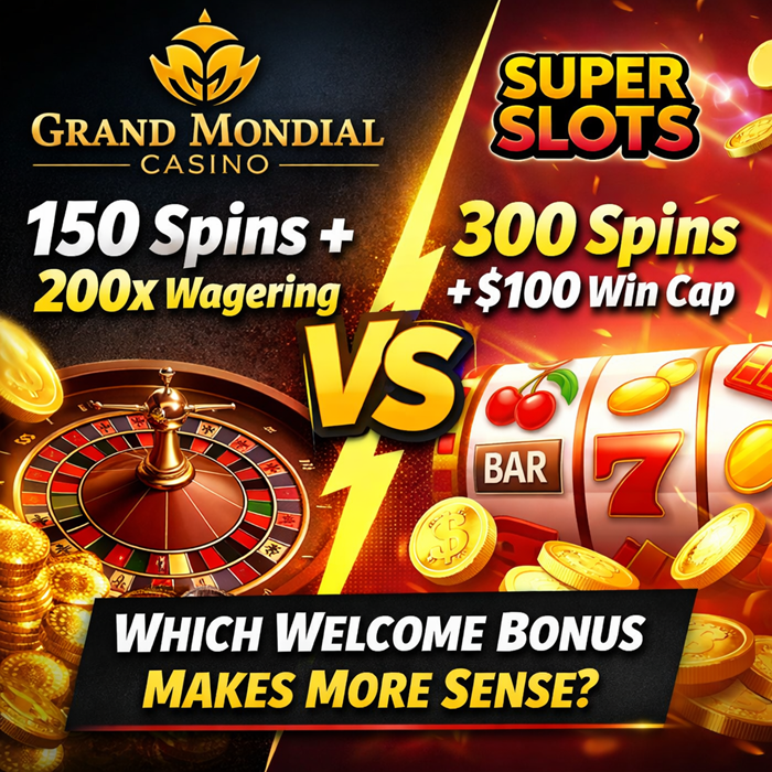 Grand Mondial Casino vs Super Slots