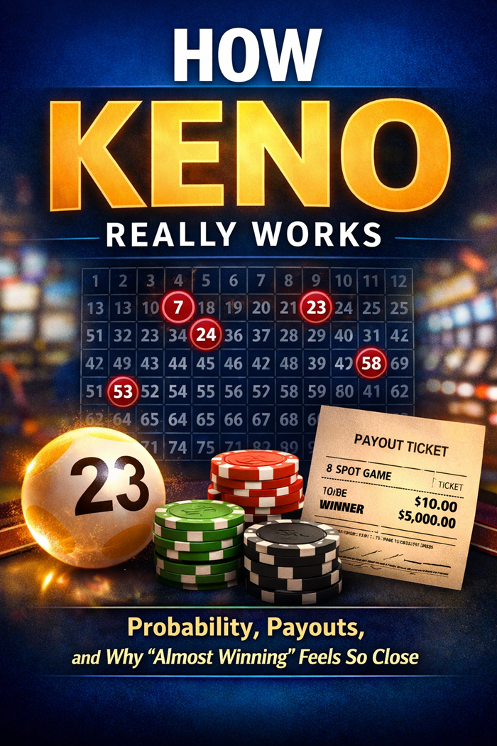 How Keno Really Works: Probability, Payouts, and Why “Almost Winning” Feels So Close