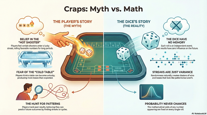 Myths About Craps That Refuse to Die