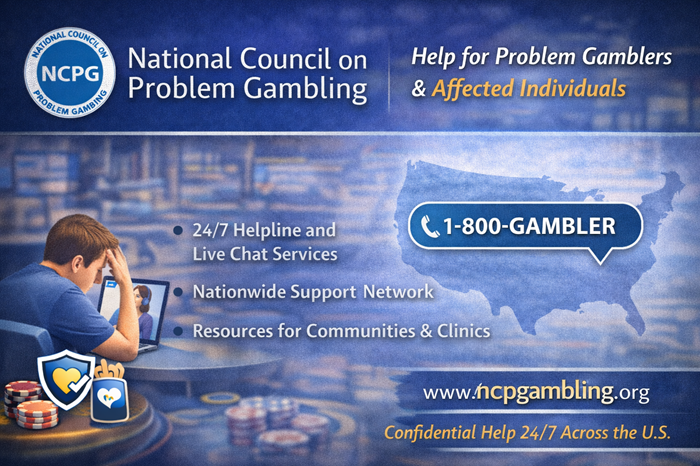National Council on Problem Gambling – U.S. Gambling Support, Education, and Prevention