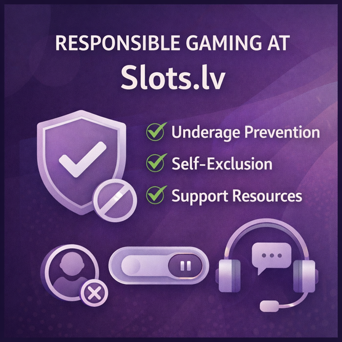 Responsible Gaming Program at Slots.lv
