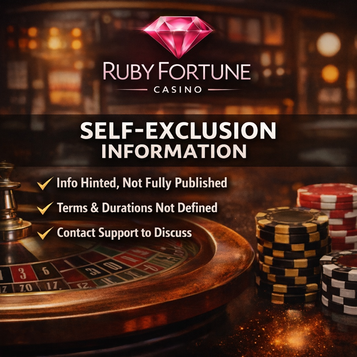 Ruby Fortune Casino Self-Exclusion Program Explained info