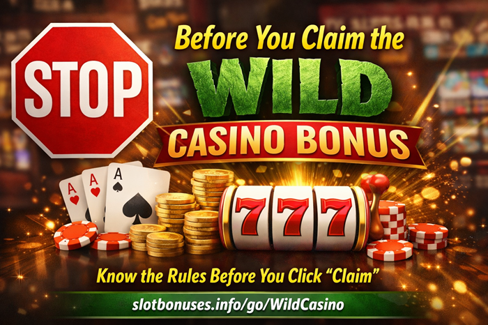 STOP Before You Claim the Wild Casino Bonus