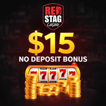  $15 no deposit bonus at Red Stag Casino