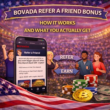 Bovada Refer a Friend Bonus — How It Works and What You Actually Get