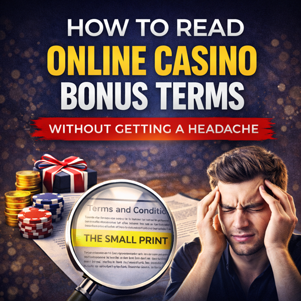 How to Read Online Casino Bonus Terms Without Getting a Headache