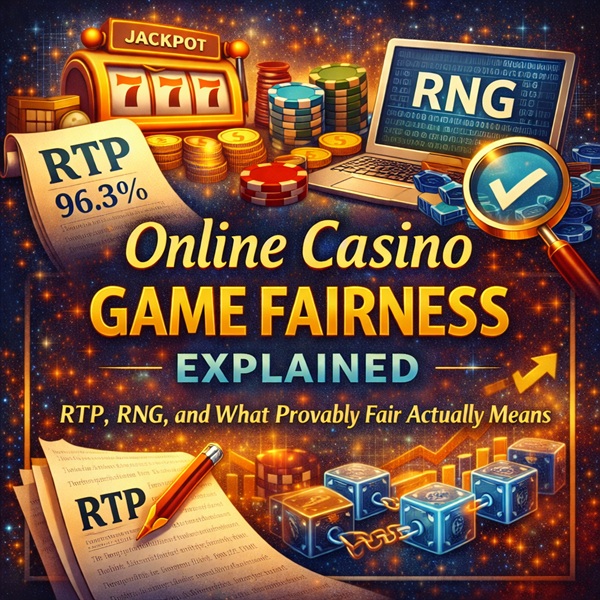 Online Casino Game Fairness Explained RTP, RNG, and What Provably Fair Actually Means