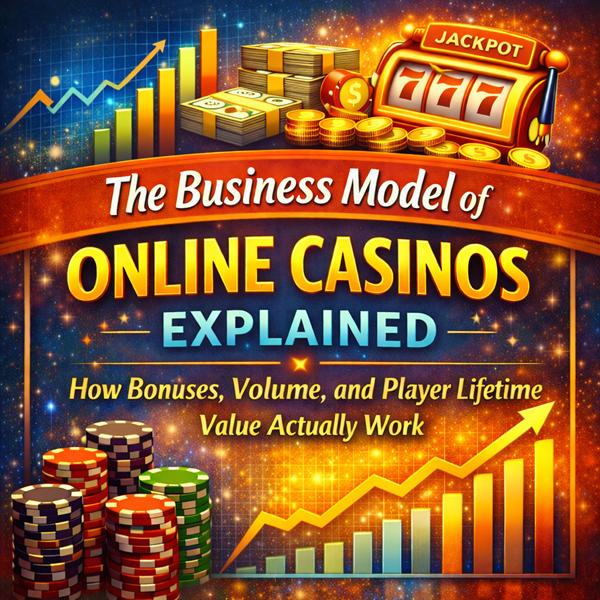 The Business Model of Online Casinos Explained How Bonuses, Volume, and Player Lifetime Value Actually Work