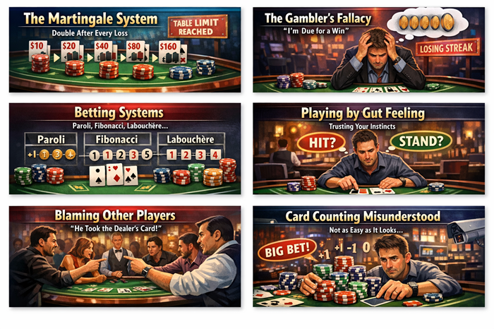 Blackjack Strategies That Don’t Work (And Why Most Players Learn This Too Late)