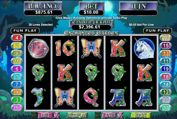 Enchanted Garden RTG Slot — Fairy-Tale Theme, 97.50% RTP