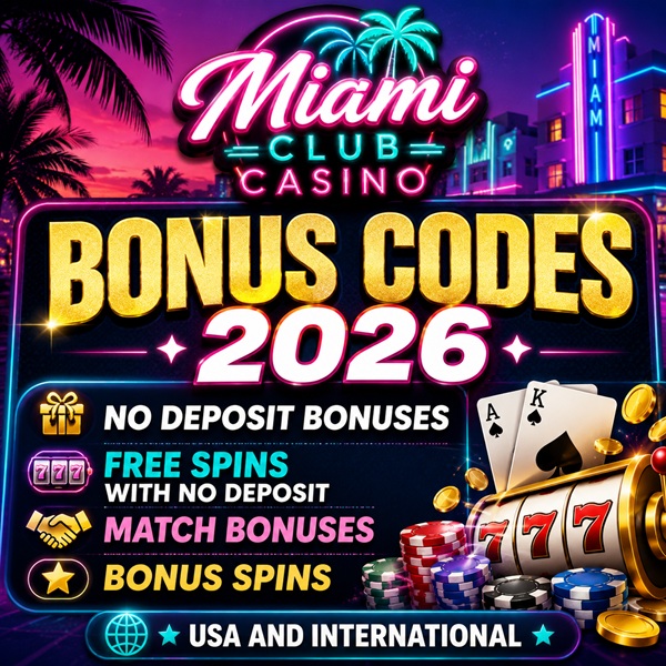 Miami Club Casino Bonus Codes 2026