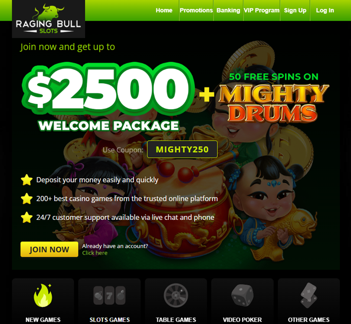 Ragin Bull - regular bonus -best deal