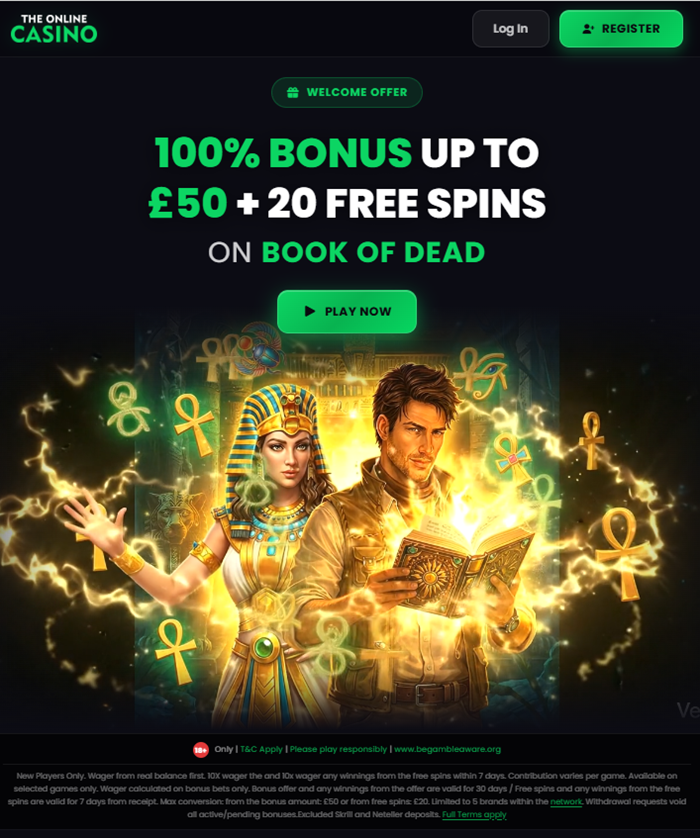 The Online Casino - UK Bonus Offer
